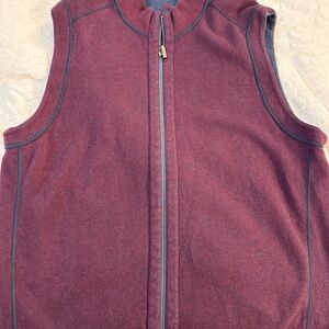 Tommy Bahama Burgundy Vest